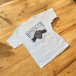 Vintage Washington DC Novelty Shirt Tee T Shirt Medium Graphic Single